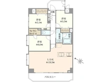 【東京都/北区滝野川】ダイアパレス西巣鴨II 間取り図
