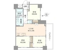 【東京都/豊島区東池袋】クリオタワー大塚台 間取り図