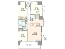 【東京都/豊島区東池袋】シティハウス東池袋 間取り図