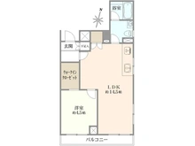 【東京都/新宿区中落合】第二アビタシオン 間取り図