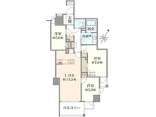 【東京都/板橋区加賀】テラス加賀 間取り図