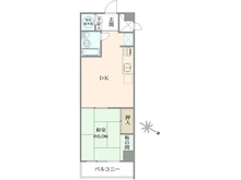 【東京都/中央区日本橋箱崎町】秀和日本橋箱崎レジデンス 間取り図