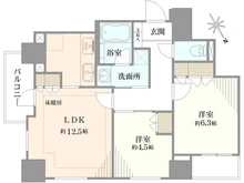 【東京都/豊島区東池袋】パークタワー池袋イーストプレイス 間取り図