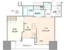 【東京都/豊島区東池袋】プラウドタワー東池袋ステーションアリーナ 間取り図