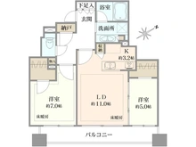 【東京都/港区虎ノ門】シティタワー虎ノ門 間取り図