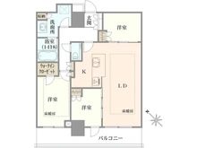 【東京都/北区上十条】ザ・タワー十条 間取り図