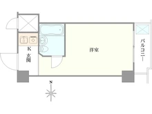 【東京都/新宿区舟町】グレイス四谷 間取り図