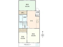 【東京都/板橋区高島平】高島平ローヤルコーポ 間取り図