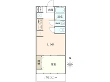 【東京都/中野区上鷺宮】富士見台パールマンション 間取り図
