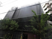 【東京都/板橋区高島平】ソレイユ高島平I 外観：大規模修繕中　