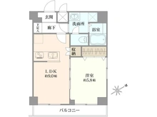 【東京都/板橋区高島平】ソレイユ高島平I 間取り図