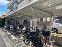 【東京都/豊島区目白】朝日マンション目白 駐輪場