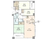 【東京都/板橋区向原】シアンズ小竹向原 間取り図