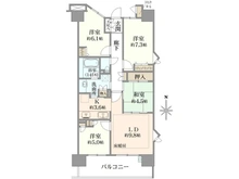 【東京都/板橋区相生町】グローリオ志村ハウス 間取り図