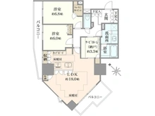 【東京都/豊島区西巣鴨】朝日メトロステージ西巣鴨 間取り図