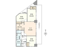 【東京都/墨田区東向島】セザール向島 間取り図