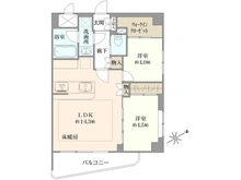 【東京都/豊島区千早】モアグランデ池袋西 間取り図