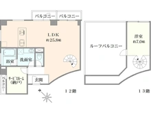 【東京都/板橋区中丸町】池袋シティハウス 間取り図