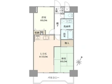 【東京都/板橋区宮本町】朝日シティパリオ 板橋本町 間取り図