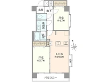 【東京都/板橋区板橋】セザール板橋 間取り図
