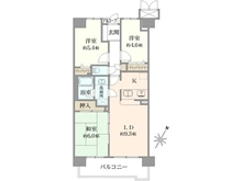 【東京都/板橋区小豆沢】パークハイツ小豆沢 間取り図