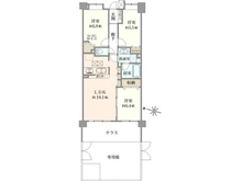 【東京都/板橋区小豆沢】コスモヒルズ小豆沢公園 間取り図