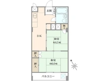 【東京都/豊島区高田】ワコー高田馬場マンション 間取り図