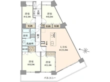 【東京都/板橋区加賀】加賀ガーデンハイツ 間取り図