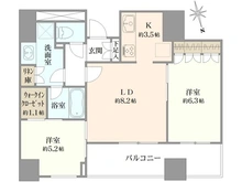 【東京都/豊島区東池袋】パークタワー池袋イーストプレイス 間取り図