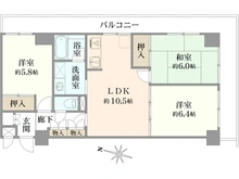 【東京都/葛飾区金町】エンゼルハイム金町 間取り図
