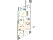 【東京都/豊島区上池袋】プラウドシティ上池袋 間取り図