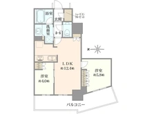 【東京都/豊島区池袋】ルミナリータワー池袋 間取り図