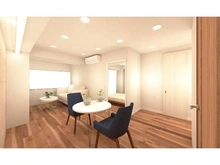 【東京都/文京区西片】シャトー文京 内装完成予想図：内装完成予想図に掲載されている、家具調度品等は価格に含まれません