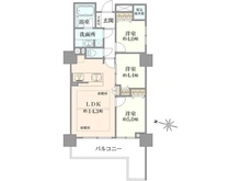 【東京都/豊島区西巣鴨】TOKYOシティトリエ 間取り図