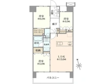 【東京都/板橋区舟渡】イニシア板橋浮間公園 間取り図