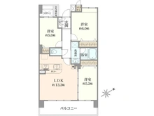 【東京都/豊島区北大塚】クリオ大塚弐番館 間取り図