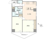 【東京都/豊島区東池袋】アゼリア東池袋 間取り図