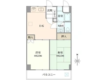 【東京都/板橋区新河岸】サンライフ新高島平 間取り図