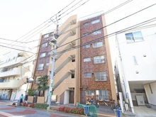 【東京都/世田谷区松原】第2梅ケ丘ハイム 外観：写真中央