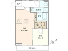 【東京都/世田谷区松原】第2梅ケ丘ハイム 間取り図