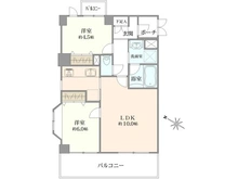 【東京都/豊島区南大塚】ジェイシティ南大塚 間取り図