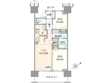 【東京都/豊島区池袋本町】プラウドシティ池袋本町 間取り図