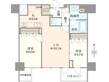 【埼玉県/さいたま市大宮区下町】オープンレジデンシア大宮フロント 間取り図