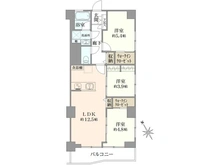 【東京都/豊島区池袋本町】池袋第2ヒルハイム 間取り図