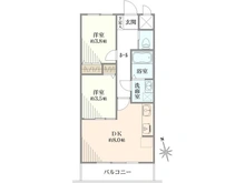 【東京都/板橋区大山金井町】クオリティ大山 間取り図