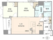 【東京都/豊島区西池袋】シティハウス池袋立教南 間取り図