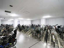 【神奈川県/横浜市神奈川区栄町】ザ・ヨコハマタワーズ　 タワーイースト 駐輪場