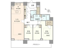 【神奈川県/横浜市神奈川区栄町】ザ・ヨコハマタワーズ　 タワーイースト 間取り図