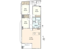 【東京都/中野区中野】ディアクオーレ中野文園 間取り図