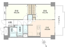 【東京都/豊島区池袋】グランドメゾン池袋壱番館 間取り図